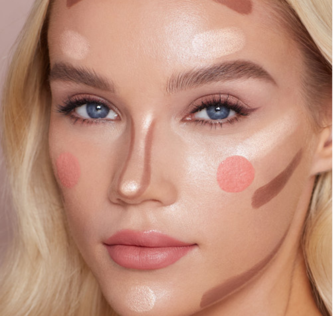 Multi Finish Trio Blush, Iluminador & Contorno - Beauty Glamour
