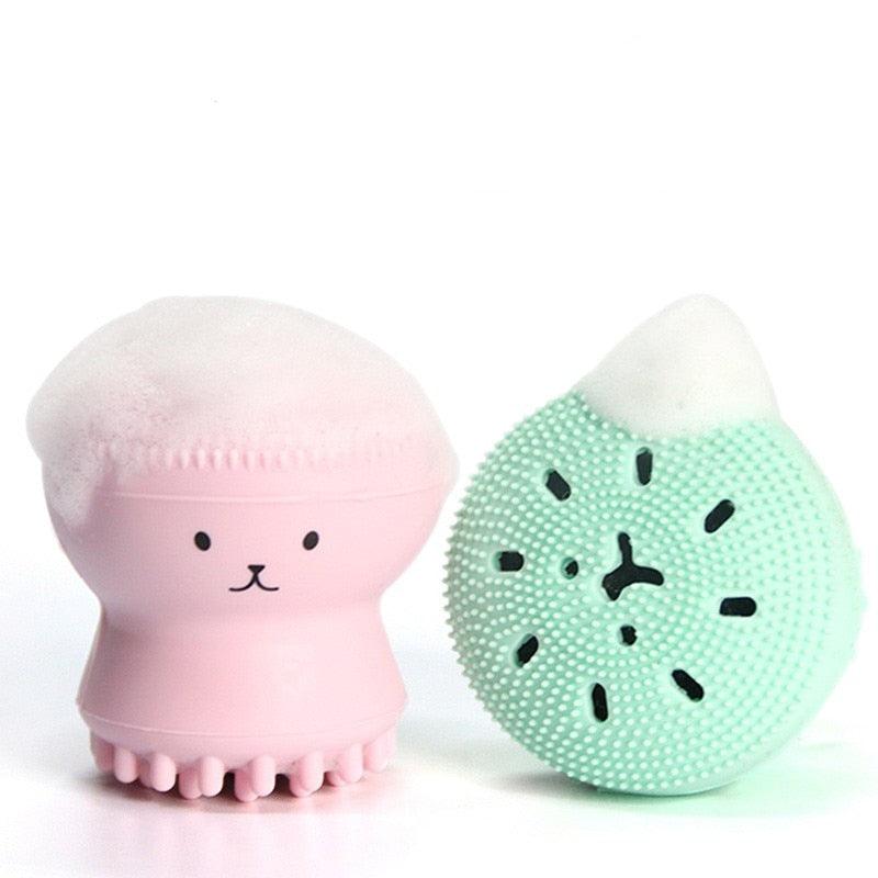 Esponja de Silicone Para Limpeza Facial - Empório dos sonhos
