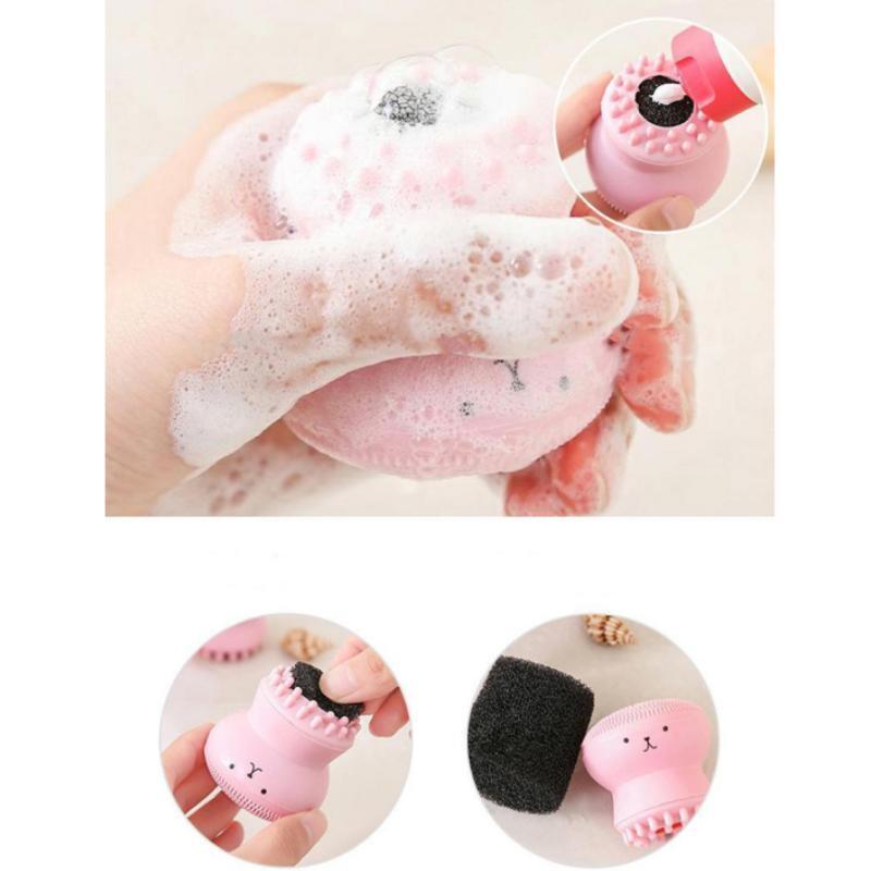 Esponja de Silicone Para Limpeza Facial - Empório dos sonhos
