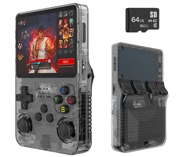 50-Consola R36S™ - 17.500 Jogos de 20+ Consoles