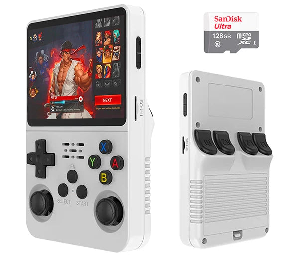 50-Consola R36S™ - 17.500 Jogos de 20+ Consoles