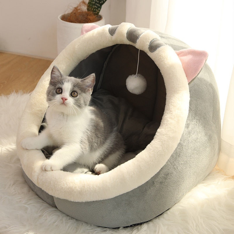 18-Casinha fofinha com bolinha de pelúcia - Soft®