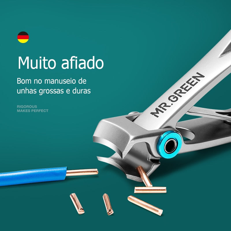Cortadores de Unhas Mr. Green, Aço Inoxidável - Empório dos sonhos