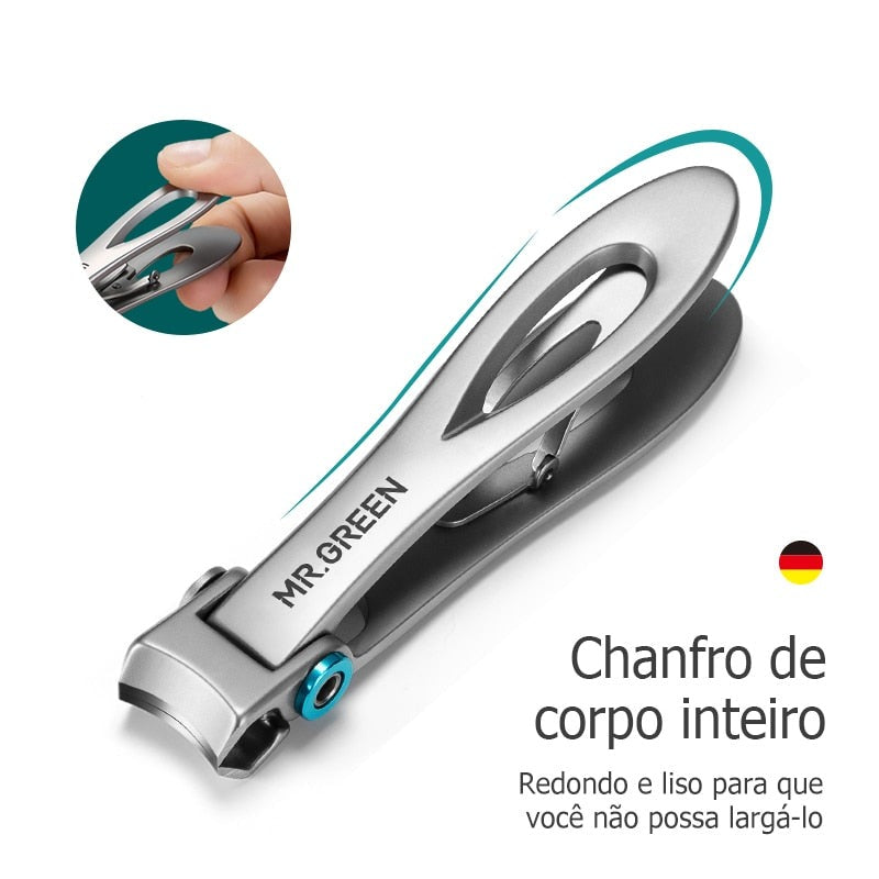Cortadores de Unhas Mr. Green, Aço Inoxidável - Empório dos sonhos