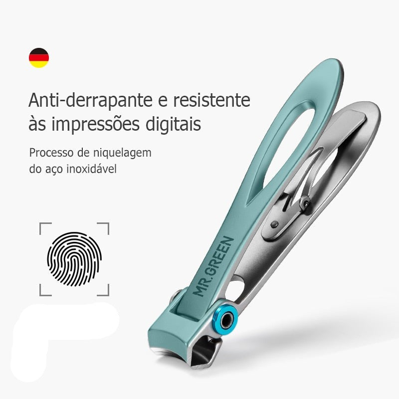 Cortadores de Unhas Mr. Green, Aço Inoxidável - Empório dos sonhos