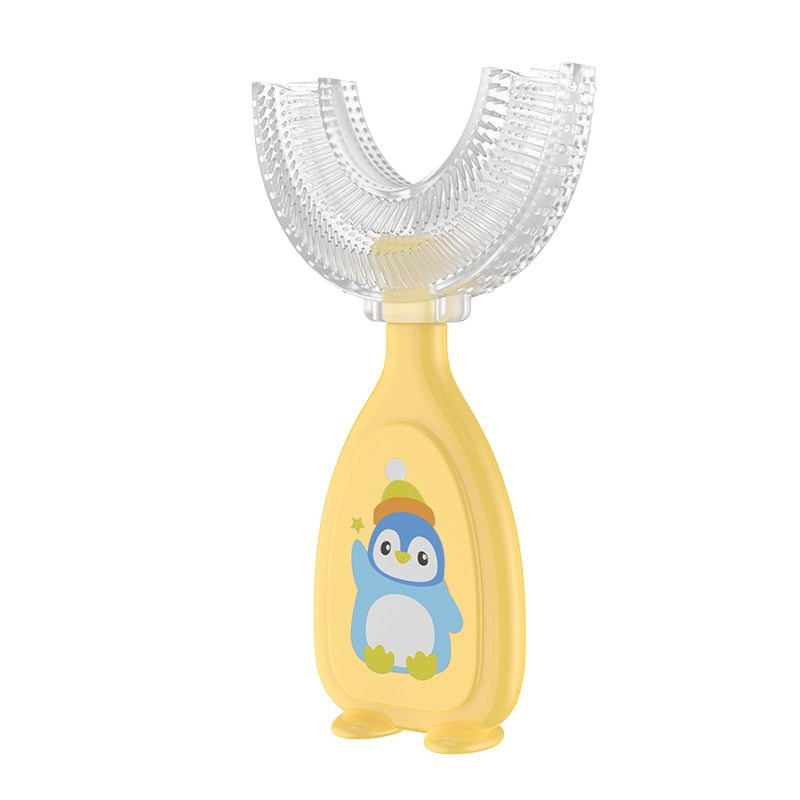 Escova de dentes infantil - em formato de U - Empório dos sonhos