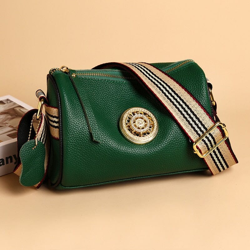 28-Bolsa de Couro Feminina -Dream Fashion