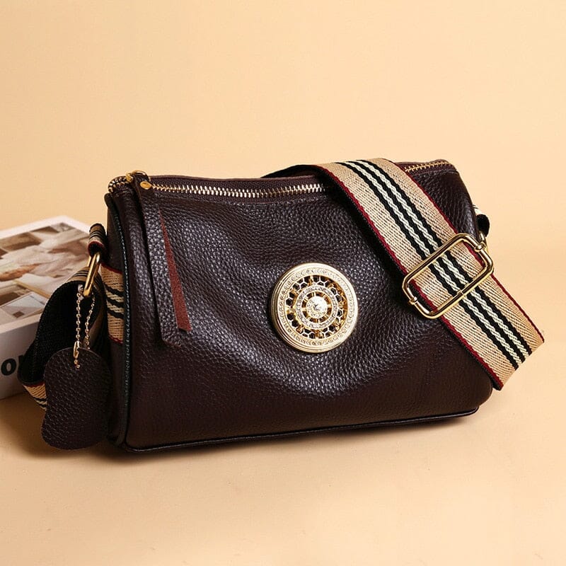 28-Bolsa de Couro Feminina -Dream Fashion