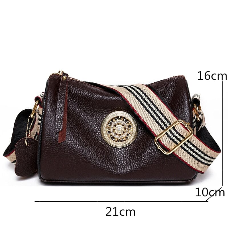 28-Bolsa de Couro Feminina -Dream Fashion