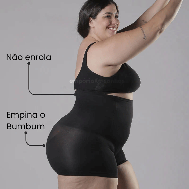 Short Shapewear - Reduz até 3 medidas