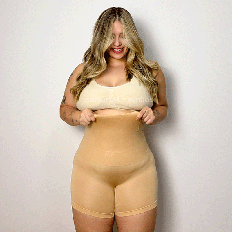 Short Shapewear - Reduz até 3 medidas