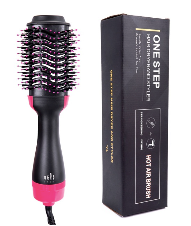 3 em 1: Escova para secar e dar volume ao cabelo