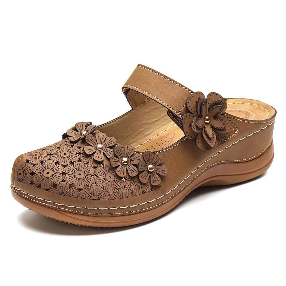 Sandália Feminina - Conforto de Flores ®