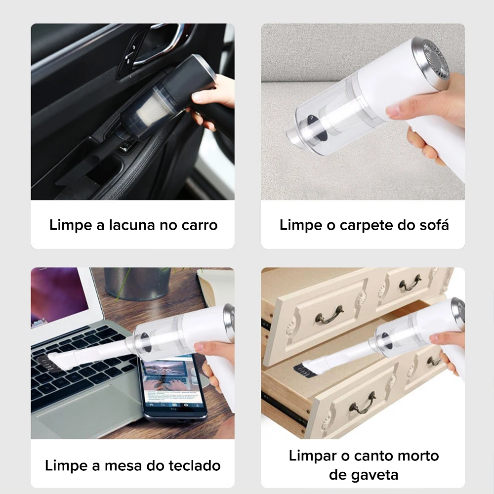41-Empório Dos sonhos Aspirador Profissional Sem Fios