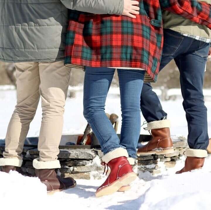 Copenhaga - Botas impermeáveis com forro de lã