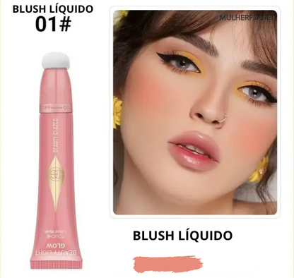 Multi Finish Trio Blush, Iluminador & Contorno - Beauty Glamour