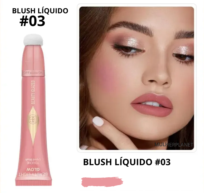 Multi Finish Trio Blush, Iluminador & Contorno - Beauty Glamour