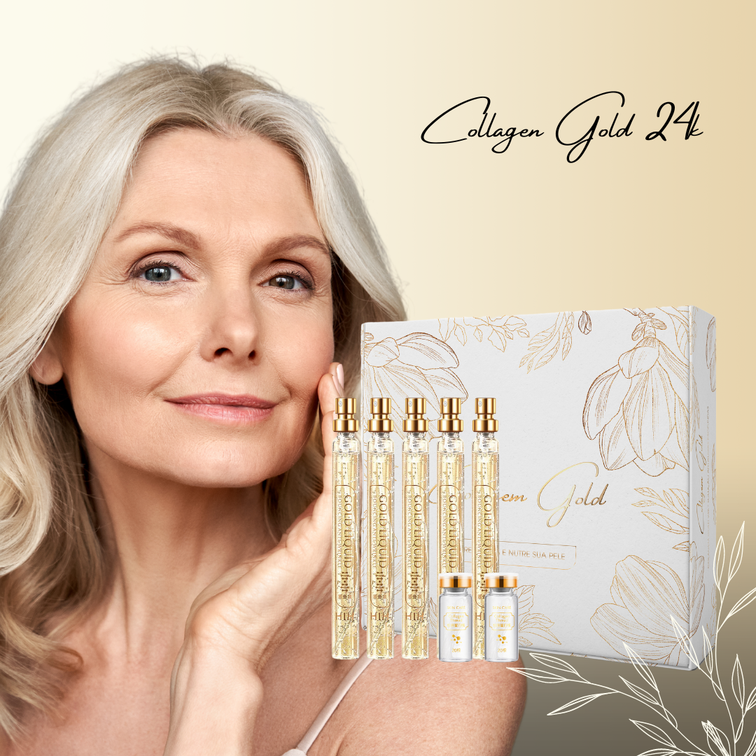 Fio Dourado de Colagénio 24K