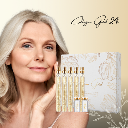 Fio Dourado de Colagénio 24K