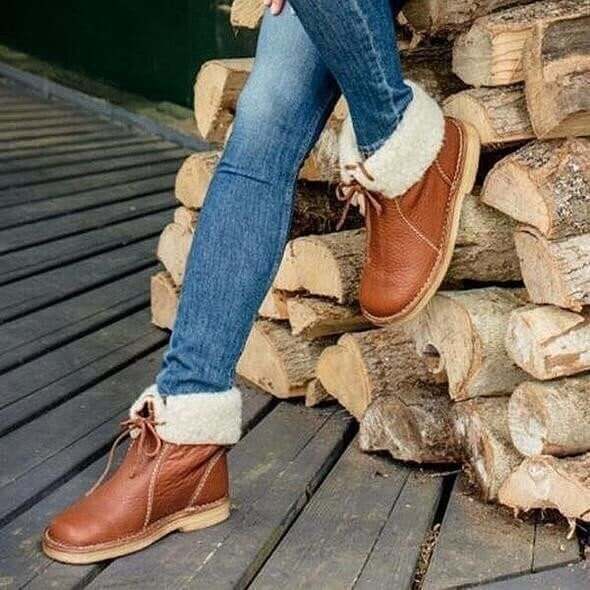 Copenhaga - Botas impermeáveis com forro de lã