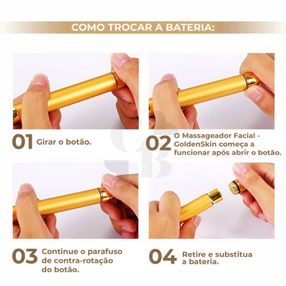 Massageador Facial - GoldenSkin