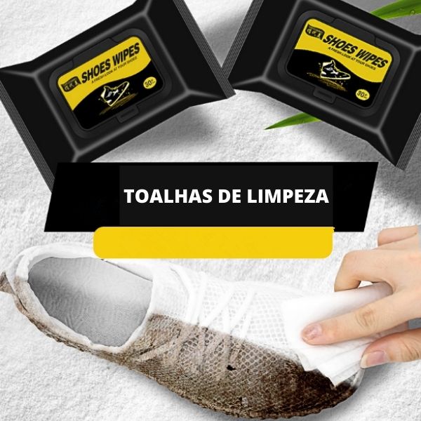 Toalhas de Limpeza - Tênis Clean