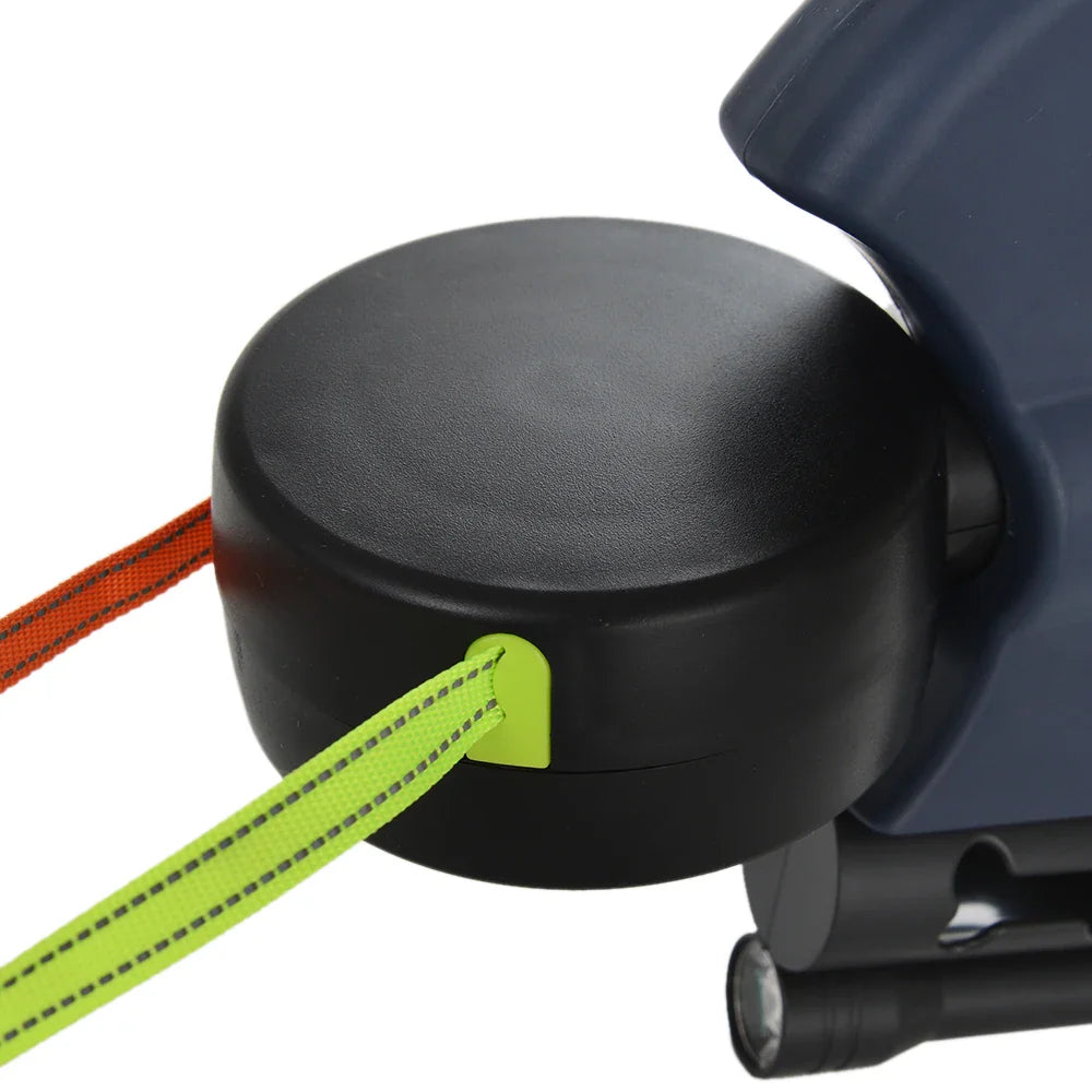 58-TwistWalk Duo™ - Coleira Retrátil Dupla da Empório dos sonhos
