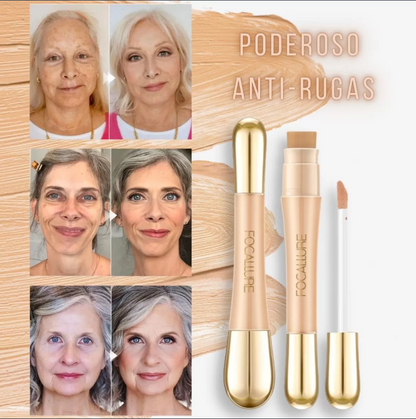 Corretor Focallure 3 em 1 - Antimanchas e Rejuvenescedor