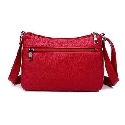 Bolsa Feminina de Couro - Scarlet Elegance