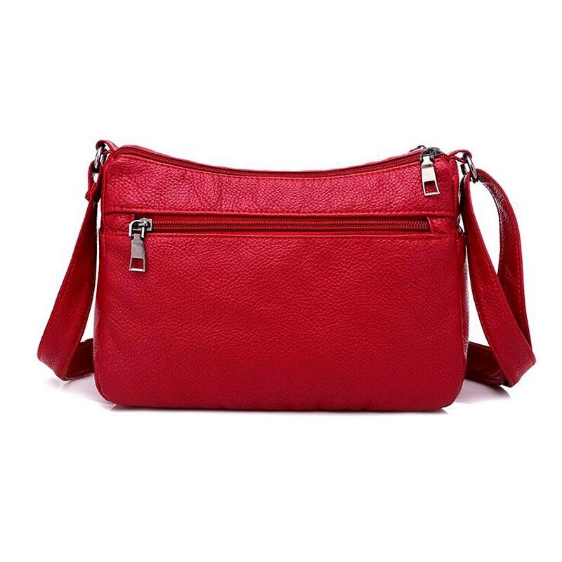 Bolsa Feminina de Couro - Scarlet Elegance