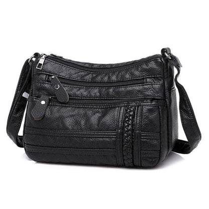 Bolsa Feminina de Couro - Scarlet Elegance