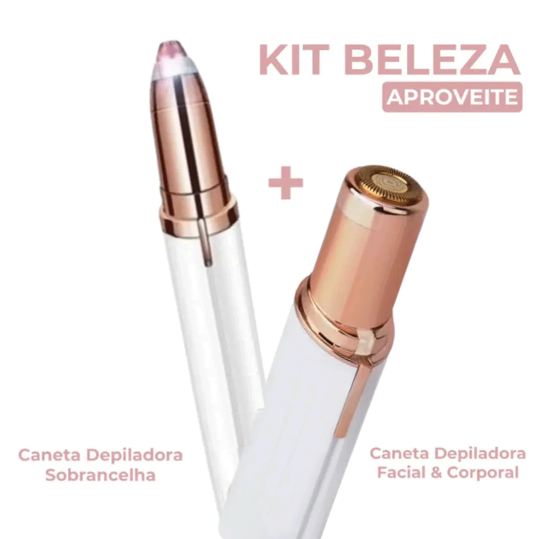 Caneta Depiladora Sobrancelha / Facial (Leve 2 e Poupe 60%)