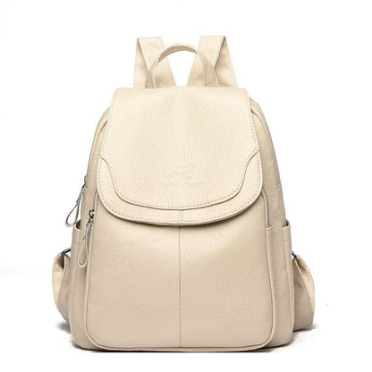 Mochila de Couro Feminina - Jasmim